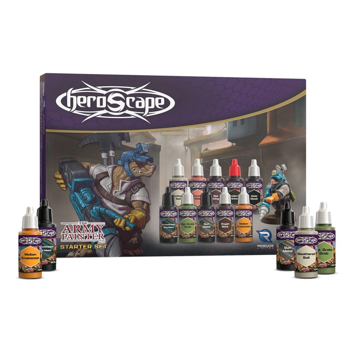 Heroscape Paint Set for Miniatures Army Painter Starter Set