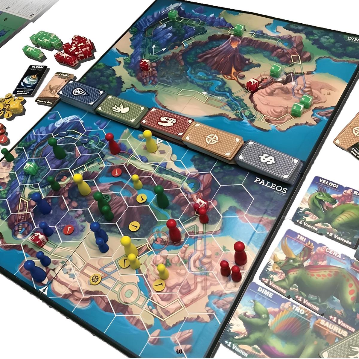 In a World of Dinosaurs Board Game
