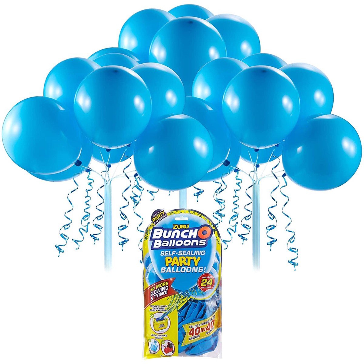 Zuru Bunch O Balloons 24 Pack Party Ballons – Blue